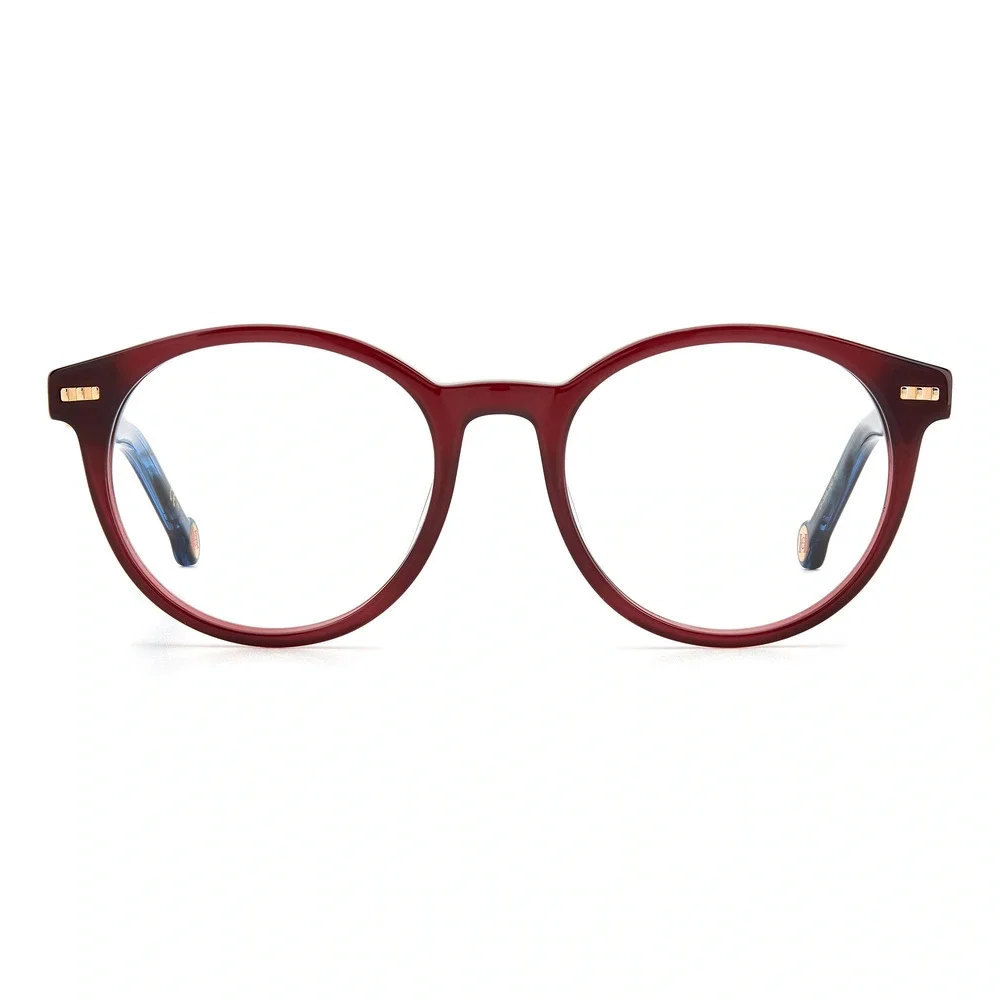 NWT Carolina Herrera CH0049-XAE-50 Brown Blue 50mm Eyeglasses